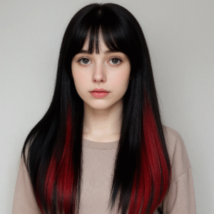 Hair Extension - Red