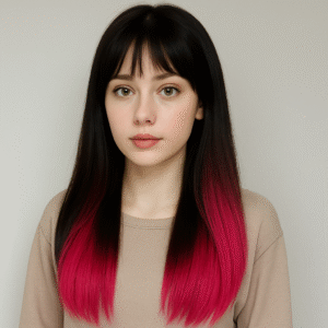 Hair Extension - Rose pink