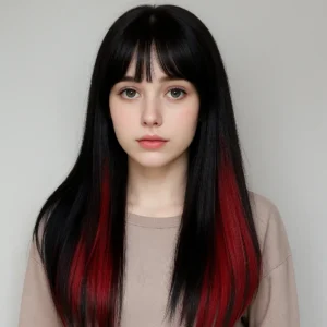 Wine red color